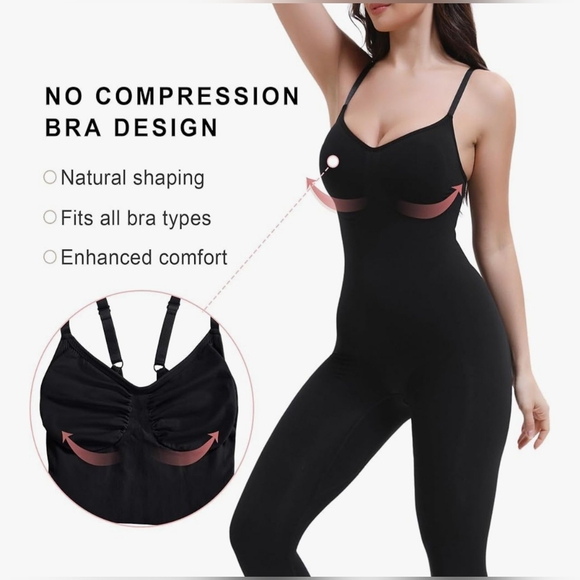 Shaping bodysuit with tummy control and adjustable full-body straps  XL - Picture 6 of 8
